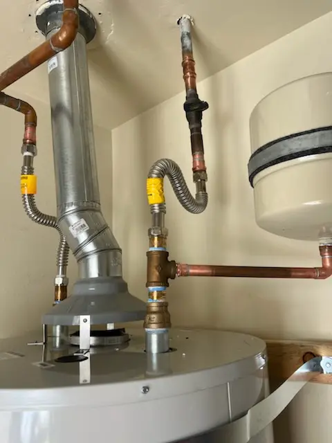 Water heater installation and plumbing repair in Draco